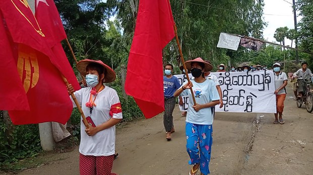 ယင်းမာပင်မြို့မှာ ကိုးတန်းကျောင်းသူ မိုင်းနင်းမိပြီး ခြေထောက် တစ်ဖက်ပြတ် ယင်းမာပင်မြို့မှာ ကိုးတန်းကျောင်းသူ မိုင်းနင်းမိပြီး ခြေထောက် တစ်ဖက်ပြတ်