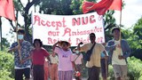 ကုလသမဂ္ဂမှာ သံအမတ်ကြီး ဦးကျော်မိုးထွန်းကို ဆက်ခန့်ဖို့ မြို့နယ်ကိုးခုမှာ ဆန္ဒပြ
