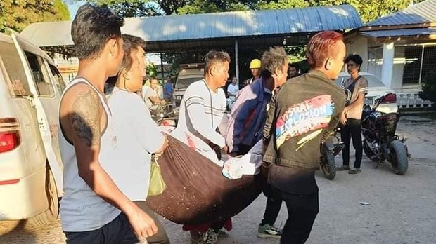 လေကြောင်းနဲ့ လက်နက်ကြီးကြောင့် အရပ်သားသေဆုံးမှု ခုနစ်ဆ မြင့်တက် လေကြောင်းနဲ့ လက်နက်ကြီးကြောင့် အရပ်သားသေဆုံးမှု ခုနစ်ဆ မြင့်တက်