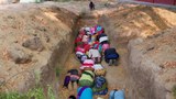 လေကြောင်းအန္တရာယ်ကြောင့် မြိုင်နဲ့ ပေါက်က ဒေသခံတွေ ဗုံးခိုကျင်းတူးနေရ