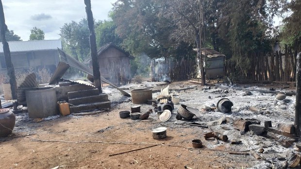 မကွေးတိုင်းမှာ တိုက်ပွဲကြောင့် ဒေသခံ လေးထောင်ခန့် ထွက်ပြေး မကွေးတိုင်းမှာ တိုက်ပွဲကြောင့် ဒေသခံ လေးထောင်ခန့် ထွက်ပြေး