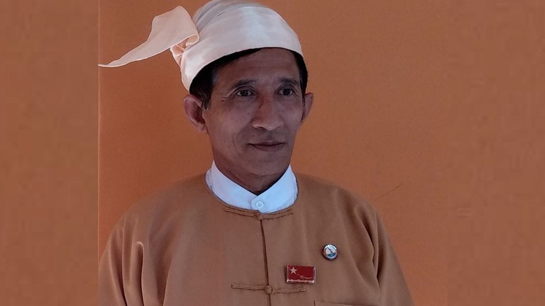 အမျိုးသားဒီမိုကရေစီအဖွဲ့ချုပ် NLD ပါတီ အစိုးရ၏ တနင်္သာရီတိုင်း စိုက်ပျိုးရေး၊ မွေးမြူရေးနှင့် ဆည်မြောင်းဝန်ကြီးဟောင်း ဦးမြင့်စန်း။ (Photo: U Myint San/Facebook)