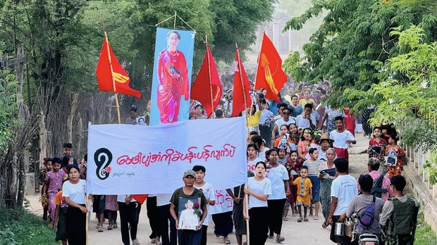 လုံခြုံရေးသတိနဲ့ ပန်းသပိတ်မှာပါဝင်ဖို့ တော်လှန်ရေးအင်အားစုတွေ တိုက်တွန်း လုံခြုံရေးသတိနဲ့ ပန်းသပိတ်မှာပါဝင်ဖို့ တော်လှန်ရေးအင်အားစုတွေ တိုက်တွန်း