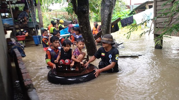 စစ်တောင်းမြစ်ရေ မြင့်တက်မှုကြောင့် တောင်ငူမှာ လူတစ်သောင်းကျော် ရေဘေးသင့် စစ်တောင်းမြစ်ရေ မြင့်တက်မှုကြောင့် တောင်ငူမှာ လူတစ်သောင်းကျော် ရေဘေးသင့်