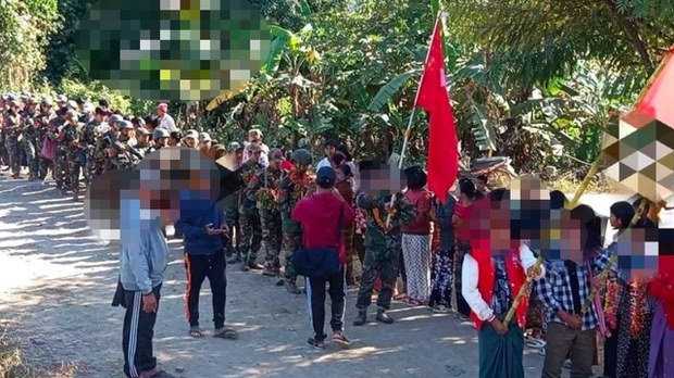 ထီးလင်းမြို့ကို ထိန်းချုပ်နိုင်ရေး ကာကွယ်ရေးတပ်တွေ စစ်ရေးအရှိန်မြှင့် ထီးလင်းမြို့ကို ထိန်းချုပ်နိုင်ရေး ကာကွယ်ရေးတပ်တွေ စစ်ရေးအရှိန်မြှင့်