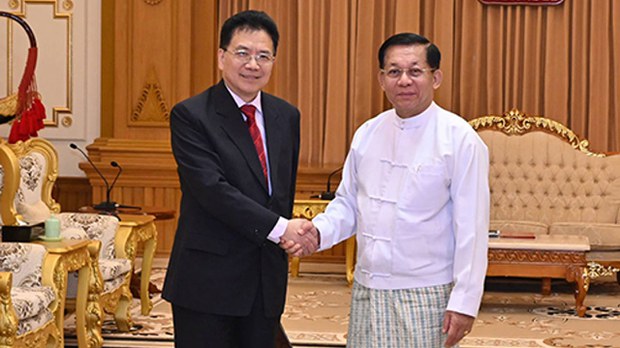 တရုတ်နယ်စပ် လွယ်ဂျယ်မှာ တိုက်ပွဲပြင်းထန်ချိန် တရုတ်ကိုယ်စားလှယ် မြန်မာပြည်ရောက်လာ တရုတ်နယ်စပ် လွယ်ဂျယ်မှာ တိုက်ပွဲပြင်းထန်ချိန် တရုတ်ကိုယ်စားလှယ် မြန်မာပြည်ရောက်လာ