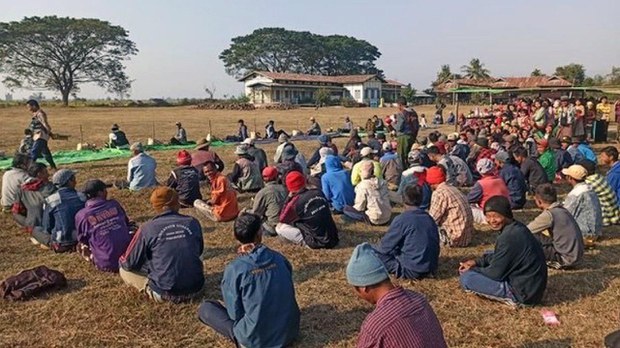 ပြည်သူ့လုံခြုံရေးနဲ့ ကာကွယ်ရေးစနစ်မှာ ပါဝင်ကြဖို့ စစ်ကောင်စီပြော ပြည်သူ့လုံခြုံရေးနဲ့ ကာကွယ်ရေးစနစ်မှာ ပါဝင်ကြဖို့ စစ်ကောင်စီပြော