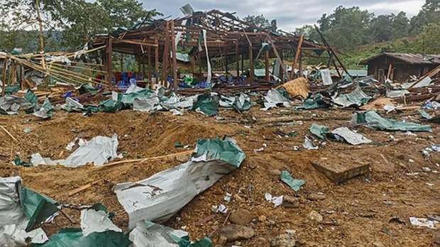 အနန့်ပါ လေကြောင်းတိုက်ခိုက်ခံရမှု ကူညီသူတွေကို စစ်ကောင်စီ တားမြစ် အနန့်ပါ လေကြောင်းတိုက်ခိုက်ခံရမှု ကူညီသူတွေကို စစ်ကောင်စီ တားမြစ်