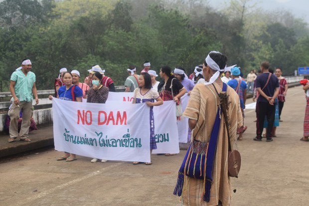သံလွင်မြစ်လက်တက်ပေါ်က ထိုင်းရဲ့ ရေကာတာစီမံကိန်း ကရင်ဒေသခံတွေ ကန့်ကွက် သံလွင်မြစ်လက်တက်ပေါ်က ထိုင်းရဲ့ ရေကာတာစီမံကိန်း ကရင်ဒေသခံတွေ ကန့်ကွက်