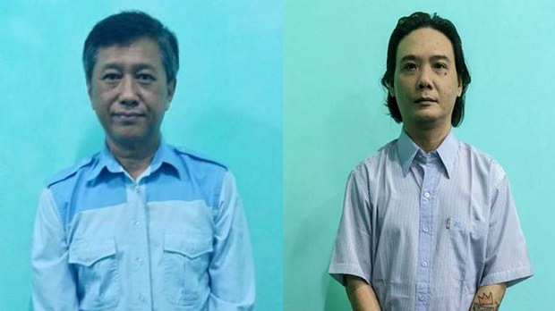 ကိုဂျင်မီနဲ့ ကိုဖြိုးဇေယျာသော်ကို သေဒဏ်ချပေမယ့် တိုက်ပွဲဆက်ဝင်မယ်လို့ တက်ကြွလှုပ်ရှားသူတွေပြော ကိုဂျင်မီနဲ့ ကိုဖြိုးဇေယျာသော်ကို သေဒဏ်ချပေမယ့် တိုက်ပွဲဆက်ဝင်မယ်လို့ တက်ကြွလှုပ်ရှားသူတွေပြော