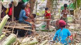 မိုခါမုန်တိုင်းကြောင့် ရိုဟင်ဂျာရှစ်ဦးသေဆုံးခဲ့တဲ့ သဲချောင်းအုန်းတောရွာ