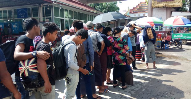 တရုတ်နိုင်ငံထဲ မြန်မာရွှေ့ပြောင်း အလုပ်သမားထောင်ချီ နေ့စဉ်ဝင်ရောက်နေ