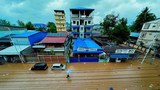 သောင်ရင်းမြစ်ရေတက်လို့ မြဝတီမြို့မှာ ရေကြီး