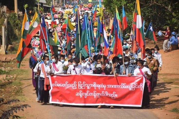 အာဏာရှင်စနစ်အဆုံးသတ်ရေး ပအိုဝ်းတိုင်းရင်းသားတွေ ဆက်လက်တိုက်ပွဲဝင်မည် အာဏာရှင်စနစ်အဆုံးသတ်ရေး ပအိုဝ်းတိုင်းရင်းသားတွေ ဆက်လက်တိုက်ပွဲဝင်မည်