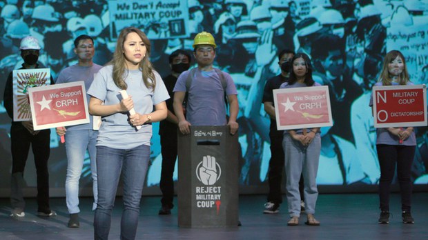 အနုပညာနဲ့ တော်လှန်ရေး လုပ်နေကြသူများ အနုပညာနဲ့ တော်လှန်ရေး လုပ်နေကြသူများ