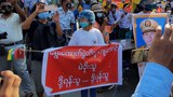 ရွေးကောက်ပွဲကော်မရှင်ကို ဆန့်ကျင်ပြီး တပ်မတော်ကို ထောက်ခံကြောင်း ဆန္ဒပြ