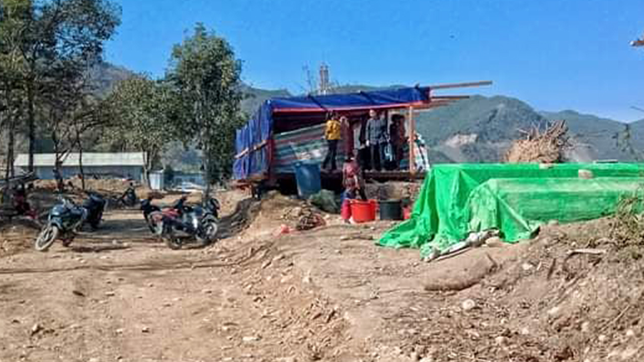 အိန္ဒိယနယ်စပ်မှာ ချင်စစ်ဘေးဒုက္ခသည်များကို ၂၀၂၂ မတ်လတွင် တွေ့ရစဥ် (Photo: CJ)