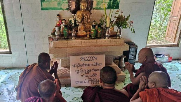 ဝင်းနိမ္မိတာရုံဆရာတော် ပစ်သတ်ခံရမှု မြို့နယ်လေးခုက သံဃာတွေသပိတ်မှောက် ဝင်းနိမ္မိတာရုံဆရာတော် ပစ်သတ်ခံရမှု မြို့နယ်လေးခုက သံဃာတွေသပိတ်မှောက်