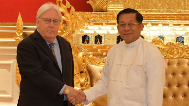 စစ်ကောင်စီနဲ့တွေ့တဲ့ ကုလအကြီးအကဲခရီးစဉ် ပြစ်တင်ရှုတ်ချခံရ စစ်ကောင်စီနဲ့တွေ့တဲ့ ကုလအကြီးအကဲခရီးစဉ် ပြစ်တင်ရှုတ်ချခံရ