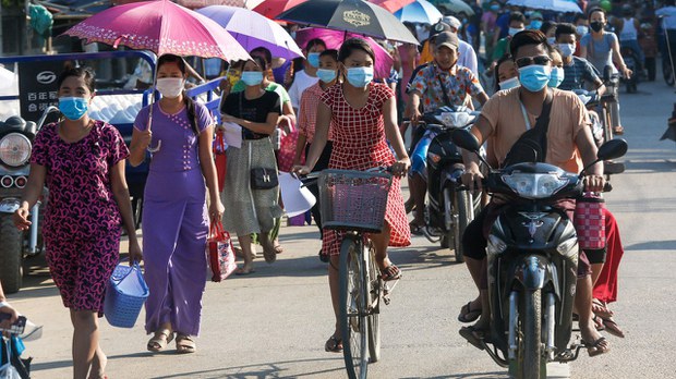ရန်ကုန်မှာ အမျိုးသမီးစစ်မှုထမ်းစာရင်း ကောက်ယူနေ