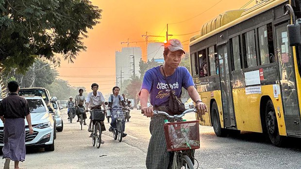 လေထုညစ်ညမ်းမှု ဆိုးရွားလာနေတဲ့ မြို့တော်ရန်ကုန်