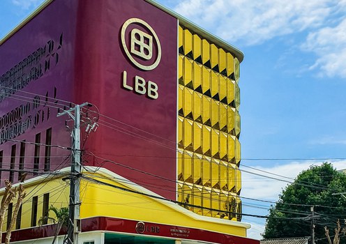 ທະນາຄານຄຳລາວ ຫຼື Lao Bullion Bank (LBB) ທີ່ເປັນສູນຊື້-ຂາຍ ຄຳ ໃນນະຄອນຫຼວງວຽງຈັນ. ເດືອນຕຸລາ 2024.