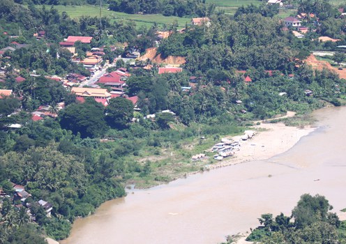 ຮູບພາບນ້ຳຄານ ຖ່າຍຈາກມູມຈຸດສູງ ແຫ່ງໜຶ່ງ. ເດືອນສິງຫາ ປີ 2022.