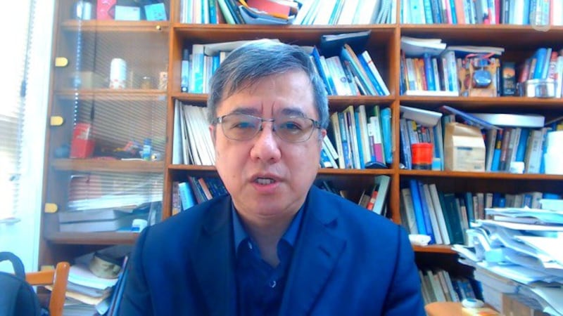 中华经济研究院第一研究所所长刘孟俊分析,中国稳预期是大问题。(截图自节目)