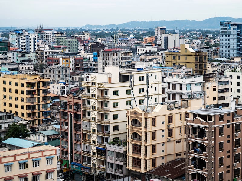 Mandalay, the second-largest city in Myanmar, is seen July 5, 2024.
