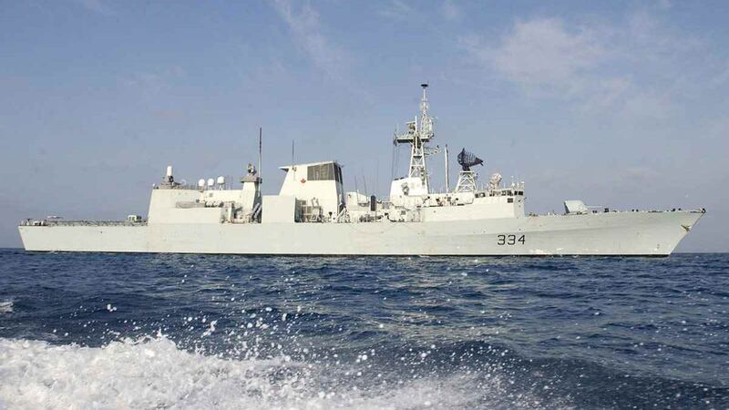 加拿大海军护卫舰“里贾纳”号。(图源:加拿大政府官网)