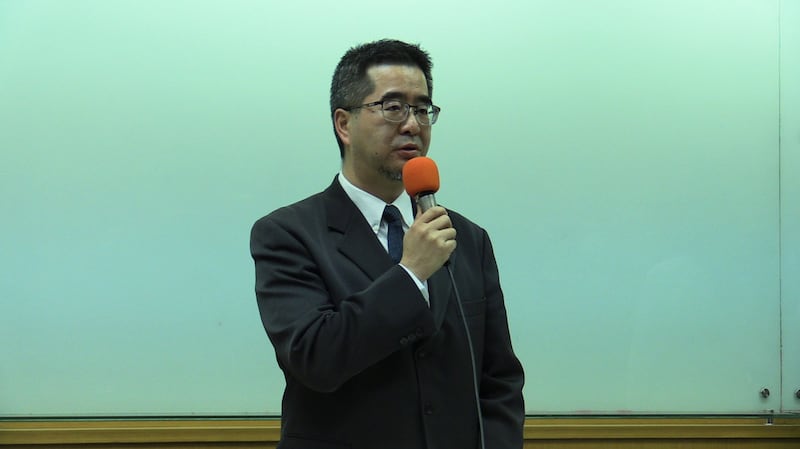 马英九基金会执行长萧旭岑(RFA资料照)