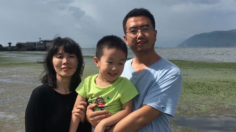 陈紫娟希望能尽快有丈夫的消息。(受访者提供)