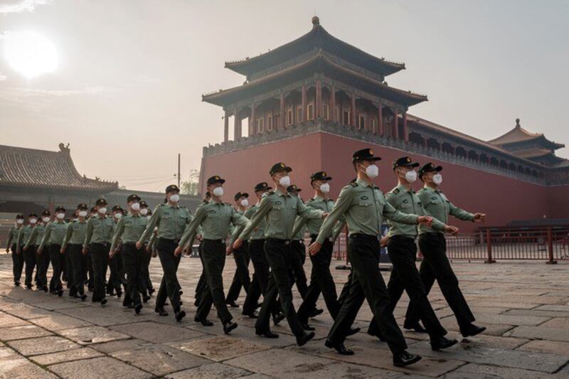 范畴认为中国取代了苏联,成为美国最大对手,再激烈下去就会成为美国最大的敌人。(法新社)
