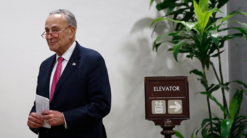 美国联邦参议员舒默(Charles Schumer)(美联社)