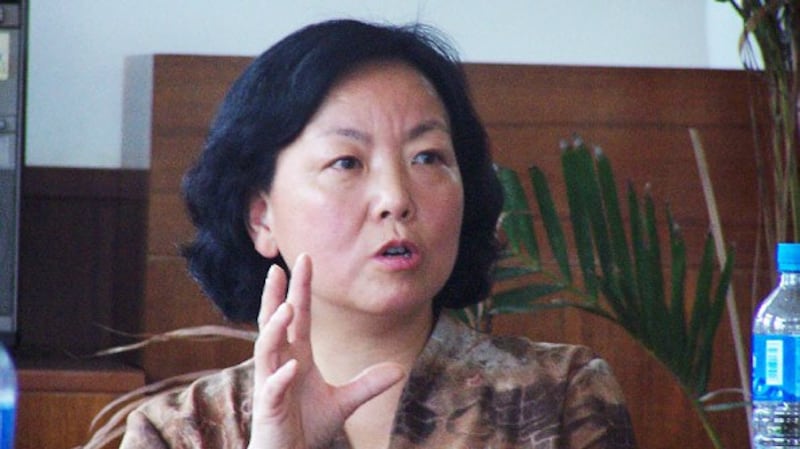 中国武汉作家方方(微博图片)