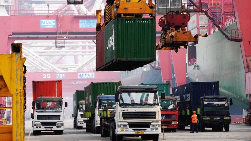 数据疲软:中国经济增速放缓。(AFP)