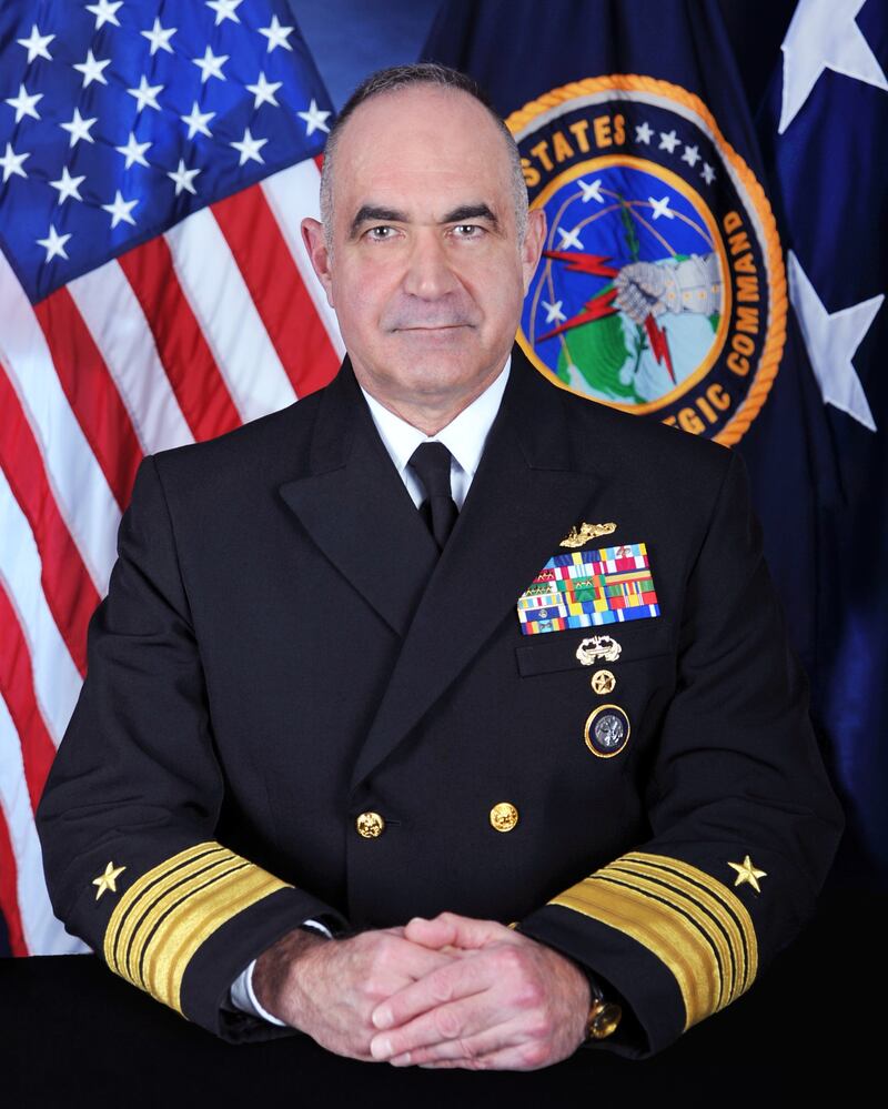 美国战略司令部(USSTRATCOM)司令、海军上将理查德。(USSTRATCOM)