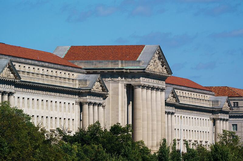 “北大西洋公约” 75年前签署地点安德鲁·梅隆礼堂(Andrew W. Mellon Auditorium。(美联社资料图片))