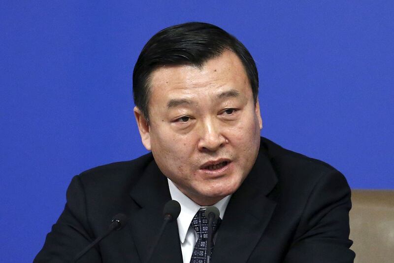 中国住房和城乡建设部部长倪虹(路透社)
