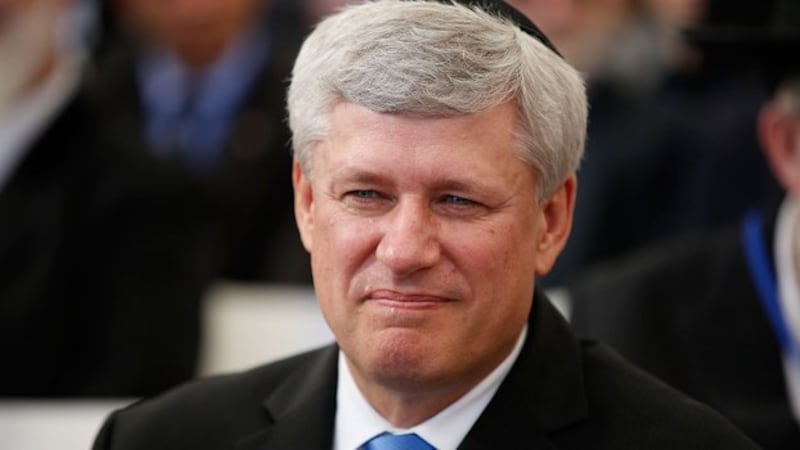 加拿大前总理哈珀(Stephen Harper)(法新社)