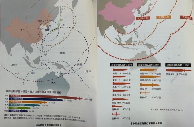 台湾的国防部公布《中华民国112年国防报告书》。(记者夏小华摄)