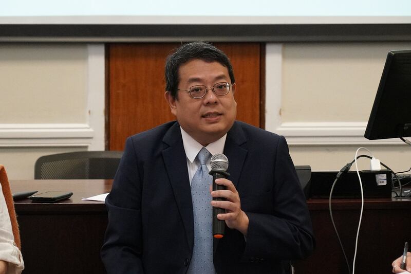 "在英港人初创培育计划"总监容志伟 (石头摄)