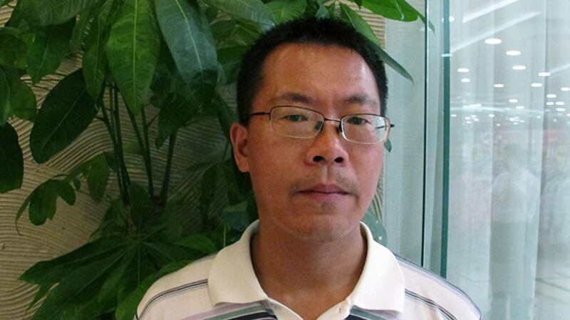 中国律师滕彪(美联社)