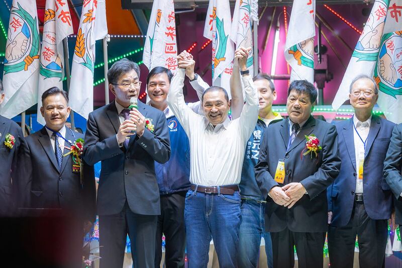 国民党总统参选人侯友宜回应鸿海遭中国查税一事。(图源:侯友宜竞选办公室)
