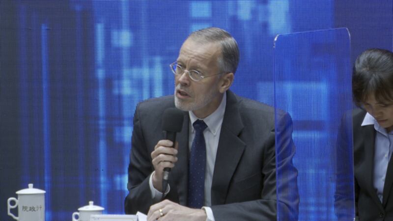 美国在台协会台北办事处长郦英杰。(记者李宗翰摄)