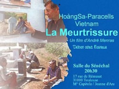 Áp phích phim Hoàng Sa, nỗi đau mất mát. RFA file