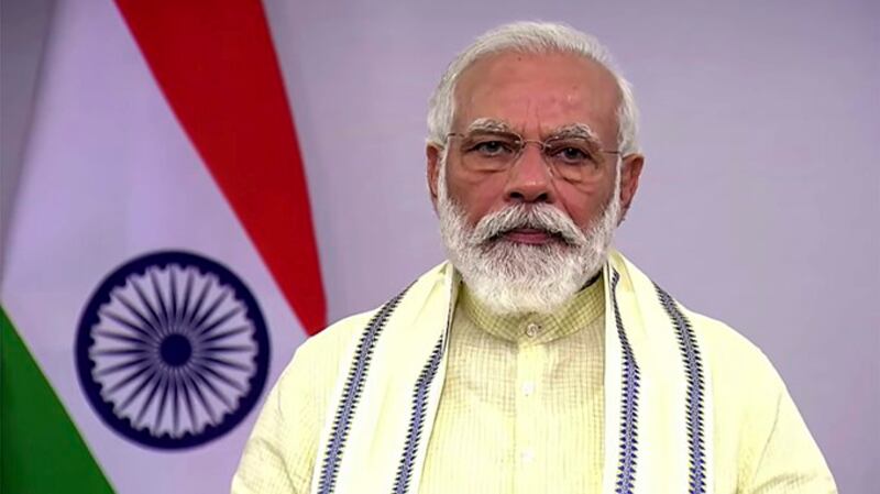 印度总理莫迪(Narendra Modi)(美联社)