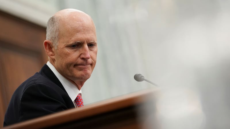 美国参议员史考特(Rick Scott)(路透社图片)
