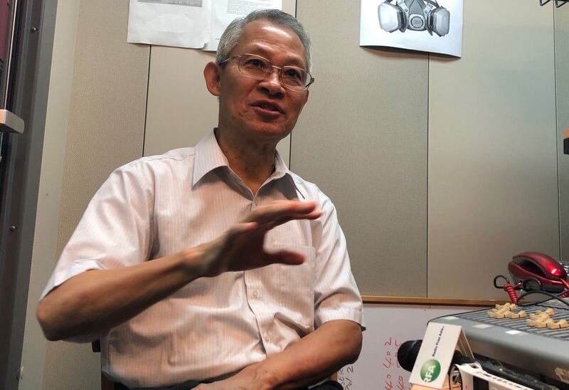 前台湾驻所罗门大使于德胜。(记者夏小华摄)