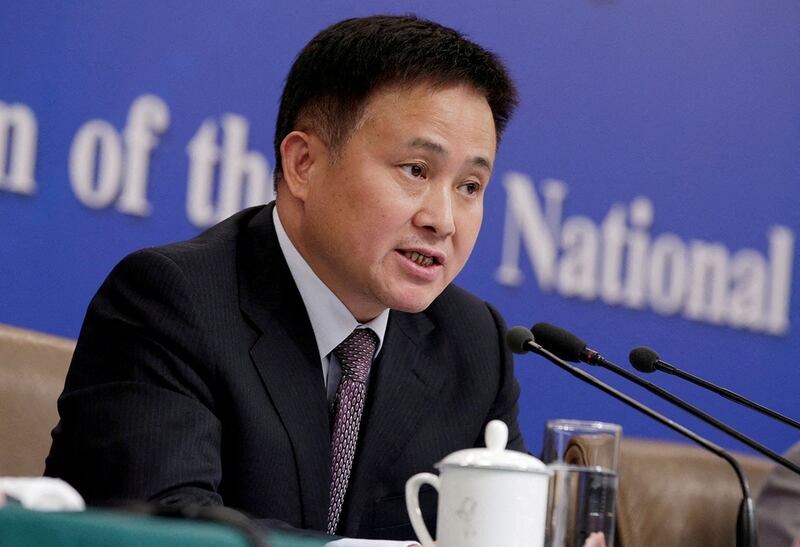 中国人民银行新任行长潘功胜(路透社图片)